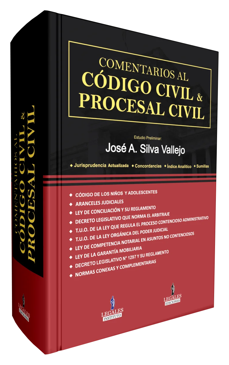 COMENTARIOS AL CODIGO CIVIL Y PROCESAL CIVIL + Aplicativo Movil. ACTUALIZADO AL 2021