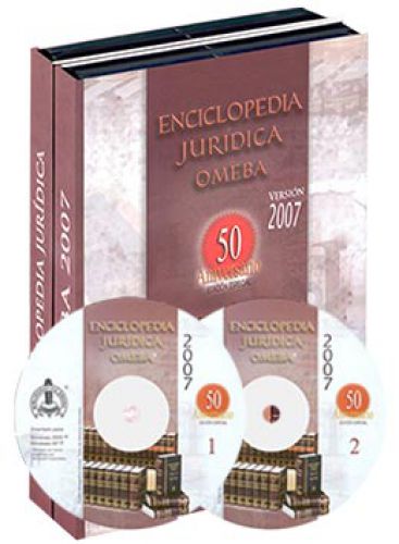 ENCICLOPEDIA JURÍDICA OMEBA - 4 CD ROMs..