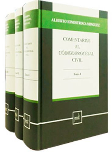 COMENTARIOS AL CODIGO PROCESAL CIVIL- 3 TOMOS