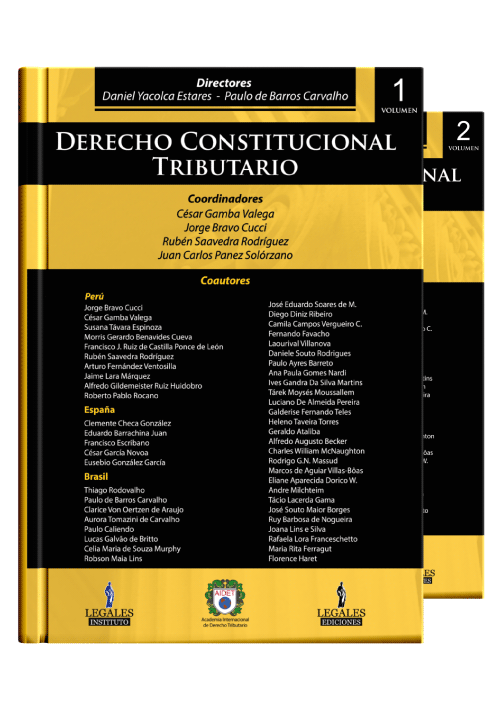 DERECHO CONSTITUCIONAL TRIBUTARIO..