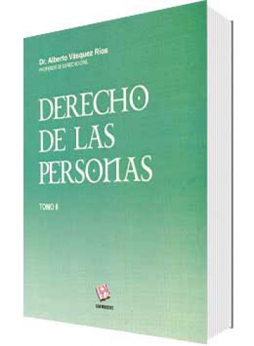 DERECHO DE LAS PERSONAS TOMO II DERECHO DE LAS PERSONAS TOMO II