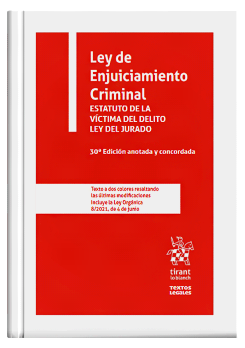 LEY DE ENJUICIAMIENTO CRIMINAL - Estatuto de la víctima del delito ley del jurado