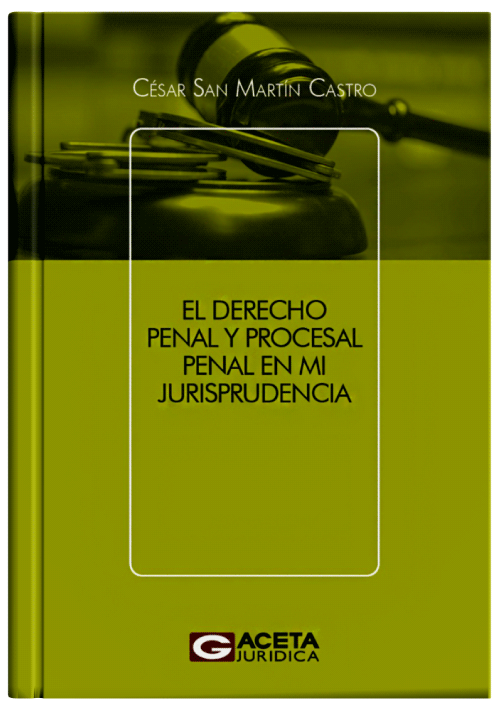 EL DERECHO PENAL Y PROCESAL EN MI JURISPRUDENCIA