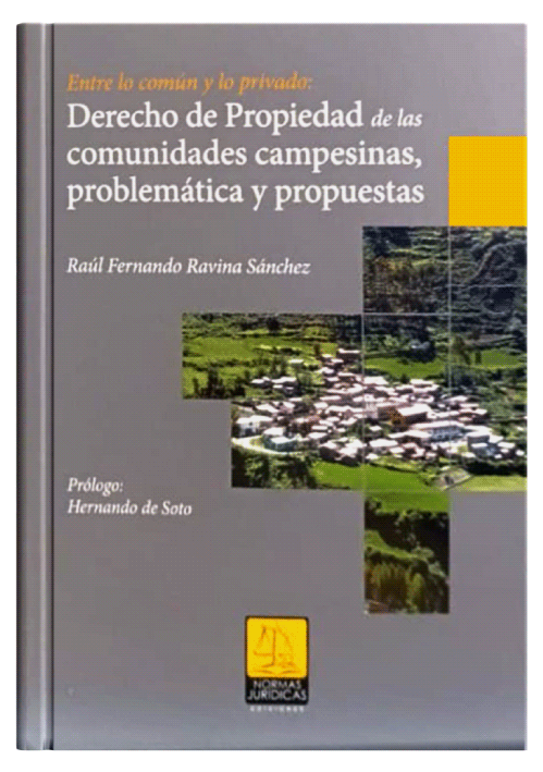 ENTRE LO COMÚN Y LO PRIVADO: Derecho de Propiedad de las Comunidades Campesinas, Problemática y Propuestas.