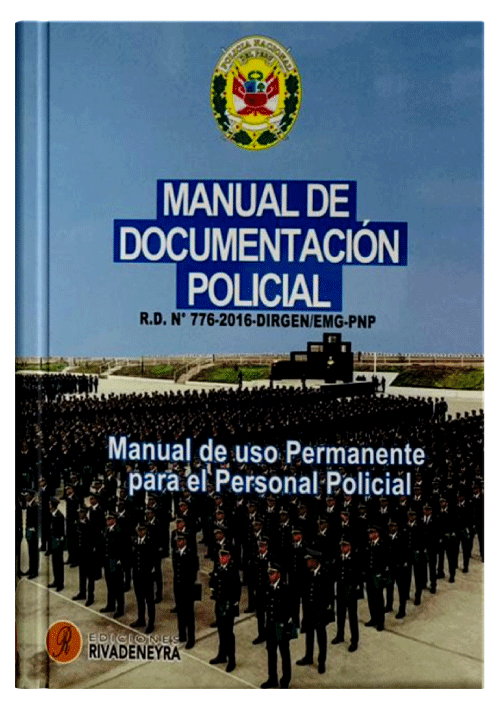 MANUAL DE DOCUMENTACIÓN POLICIAL..