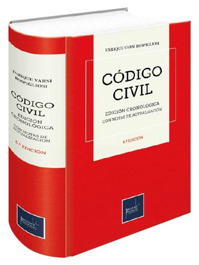 CÓDIGO CIVIL. Edición cronológica con notas de actualización 6ta edición 2024