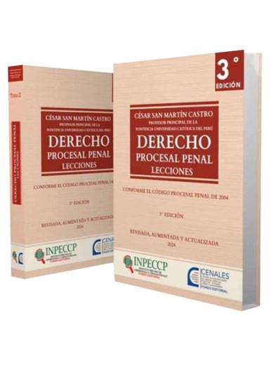 DERECHO PROCESAL PENAL LECCIONES 2 TOMOS..