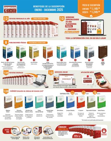 ACTUALIDAD CIVIL 2025 ACTUALIDAD CIVIL 2025
