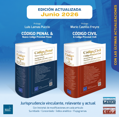 Pack Código Civil y Código Penal- PACIFICO- Junio 2026 -Vende Librería Legales