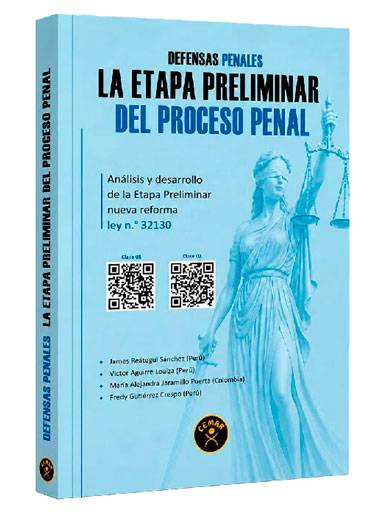DEFENSAS PENALES LA ETAPA PRELIMINAR DEL PROCESO PENAL