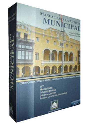 MANUAL PARA LA ACTIVIDAD MUNICIPAL MANUAL PARA LA ACTIVIDAD MUNICIPAL