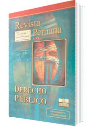 REVISTA PERUANA DE DERECHO PÚBLICO 6 REVISTA PERUANA DE DERECHO PÚBLICO 6