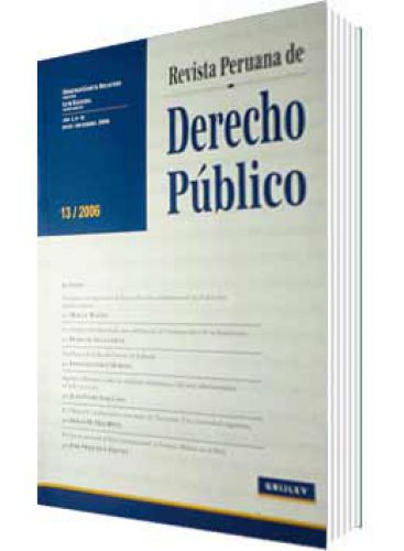 REVISTA PERUANA DE DERECHO PÚBLICO 13..