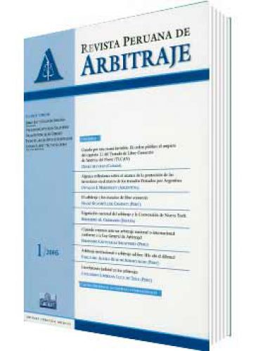 REVISTA PERUANA DE ARBITRAJE, 1