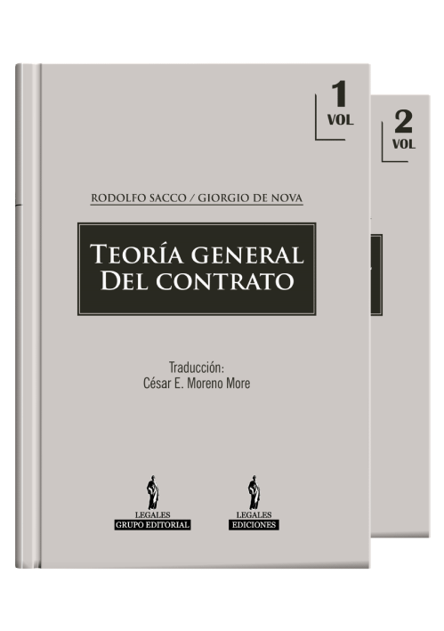 TEORÍA GENERAL DEL CONTRATO (volumen 1 y 2)